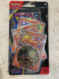 Phantasmal Flames Premium Blister [Blaziken] - ME02: Promo Card Lot - Image 1