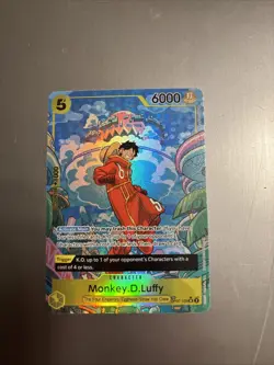 One Piece Card Game Monkey.D.Luffy (OP07-109) Two Legends (OP08) - Image 1