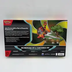 Pokemon Trading Card Game Incineroar ex and Torterra ex Special Collection Box - Image 2