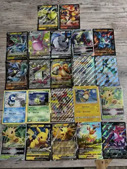 Pokemon *JUMBO* Card Lot Of 22 Oversized Cards Big V Max V Star Gx Ex Alolan - Image 2