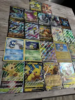 Pokemon *JUMBO* Card Lot Of 22 Oversized Cards Big V Max V Star Gx Ex Alolan - Image 4