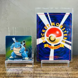(NM) Blastoise Squirtle Mini Card Advance Holo Tomy 2005 Japanese Pokemon Card - Image 2