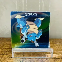 (NM) Blastoise Squirtle Mini Card Advance Holo Tomy 2005 Japanese Pokemon Card - Image 4