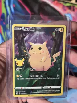 Pokemon TCG Celebrations Pikachu Holo Card 005/025 25th Anniversary - Image 2