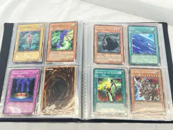 VTG 1996 Konami Yu-Gi-Oh 4 Pocket 14-Page TCG Trading Card Binder Holder - Image 4