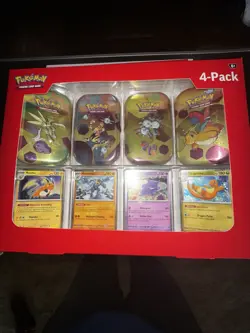 2 Pokemon 151 | 8 Mini Tins + 8 Promo Cards Bundle - Sam’s | 2 SWIRLS / 1 SWIRL - Image 2