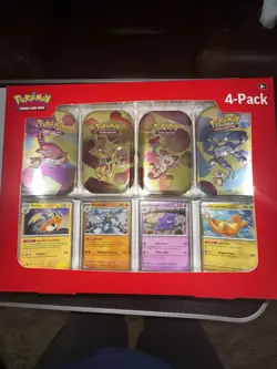 2 Pokemon 151 | 8 Mini Tins + 8 Promo Cards Bundle - Sam’s | 2 SWIRLS / 1 SWIRL - Image 5