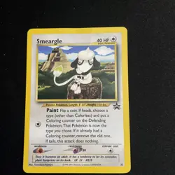 Pokemon Card - Smeargle #32 WoTC Black Star Promo - Image 1