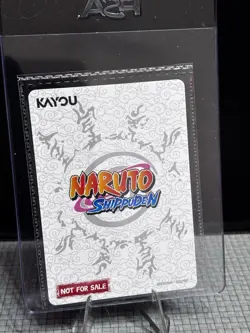 PSA Magazine x Kayou Exclusive NARUTO Uzumaki PROMO CARD December NEW IN HAND!! - Image 2