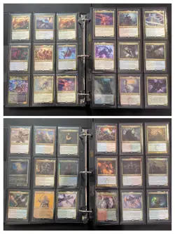 MTG Magic the Gathering Card Binder Collection 464+ Cards all Rares or Mythics - Image 2