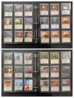 MTG Magic the Gathering Card Binder Collection 464+ Cards all Rares or Mythics - Image 3