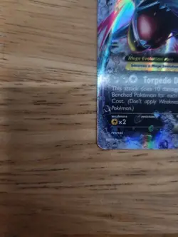 M Sharpedo EX XY200 Black Star Promo XY Holo NM - Image 5