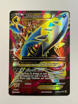 M Sharpedo EX XY200a Alternate Art Holo - XY Black Star Promo - Pokemon - NM - Image 1