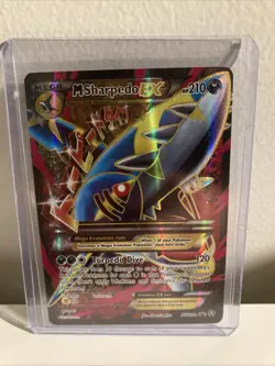 M Sharpedo EX XY200a Alternate Art Holo - XY Black Star Promo - Pokemon - NM - Image 1