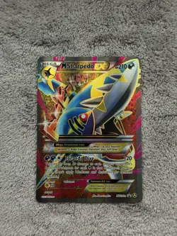 Pokemon M Sharpedo EX XY200a - XY Black Star Promo - NM - Image 1