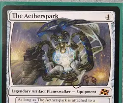 Magic MTG - The Aetherspark - Non-Foil [Promo Pack] (0231) Aetherdrift NM - Image 4