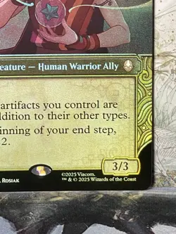 MTG Toph, the First Metalbender RARE FOIL SHOWCASE Last Airbender 353 NM/Mint - Image 5