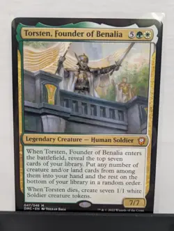 Torsten Founder of Benalia ~NM~ DMC Magic the Gathering MtG~ - Image 1