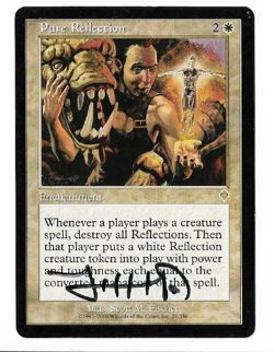 PURE REFLECTION - ARTIST SIGNED - SCOTT M. FISHER - INVASION - MTG - LP - Image 1