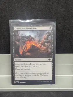 Corrupted Conviction X1 LP Outlaws of Thunder junction MTG - Image 1