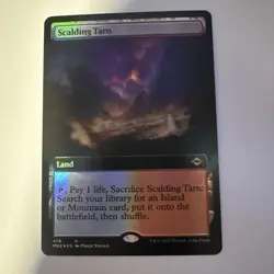 MTG Scalding Tarn Magic The Gathering Modern Horizons 2 NM Extended Art Foil - Image 1