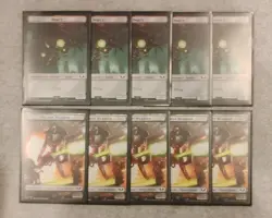 Magic The Gathering Warhammer 40,000 Necron Dynasties Commander Deck Used - Image 2