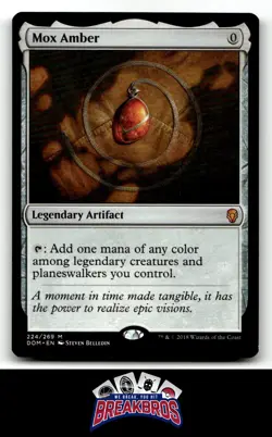 MTG Dominaria Mox Amber #224 NM-MT Magic The Gathering - Image 1