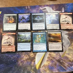 TOKEN And Insert LOT of 9 Lord of the Rings Unplayed Smaug Specter Cloak Magic - Image 1