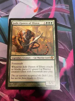 MTG - JEDIT OJANEN OF EFRAVA - RARE - PLANAR CHAOS - LP - Image 1