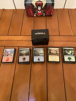 Magic The Gathering 200 Basic Land Lot 40 Of Each Land From Random Sets NM/LPMTG - Image 2