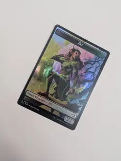 MTG - Treasure 0010/Elf 0004 Token (Foil) - Lorwyn Eclipsed NM/M Condition - Image 3