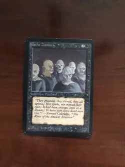 Scathe Zombies X (1) Alpha - EX/NM *See Scans* 4RCards - Image 1