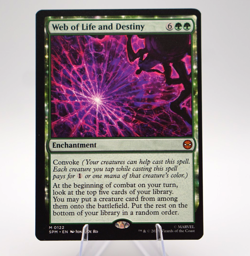 Web of Life and Destiny | #122 | Mythic | Regular | MTG SPM | See Store Sales! - Image 1