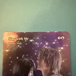 Stay with Me - Rhystic Study (Showcase) Final Fantasy: Through the Ages Foil - Image 2