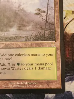 MTG Apocalypse - Llanowar Wastes LP - Image 4