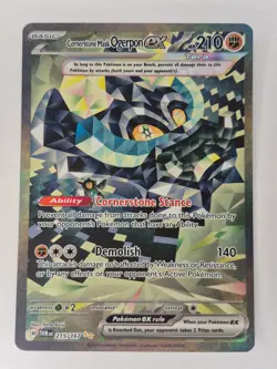 Cornerstone Mask Ogerpon ex 215/167 Pokemon Twilight Masquerade SIR Holo - Image 1