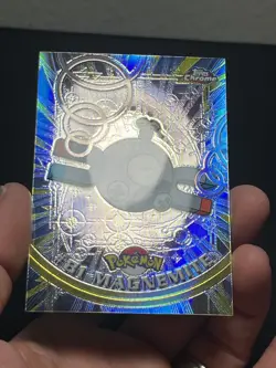 2000 Topps Chrome Pokemon Magnemite SPECTRA CHROME #81 Series 2 - Image 2