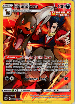 Houndoom - TG10/TG30 - Pokemon Brilliant Stars Sword & Shield Holo Rare Card NM - Image 1