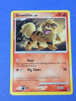 Growlithe - 89/132 - Common Secret Wonders - Pokemon Card - LP - Image 1