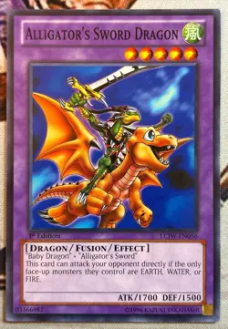 Yu-Gi-Oh TCG! - LCJW-EN056 - Alligator's Sword Dragon - Common - 1st Edition - Image 3