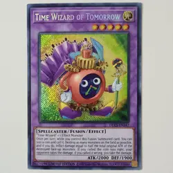 Time Wizard of Tomorrow - DLCS-EN147 - LP+ - Secret Rare - 1st ed - Yugioh - Image 1