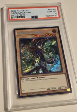 2017 YU-GI-OH! MEGA TINS Dark Magician CT14-EN001 LIMITED EDITION PSA 10 - Image 2