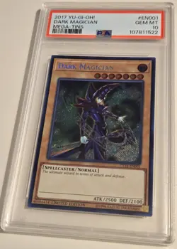 2017 YU-GI-OH! MEGA TINS Dark Magician CT14-EN001 LIMITED EDITION PSA 10 - Image 3