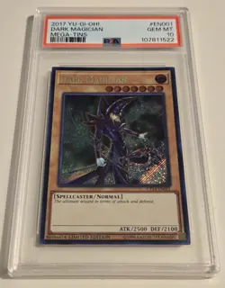 2017 YU-GI-OH! MEGA TINS Dark Magician CT14-EN001 LIMITED EDITION PSA 10 - Image 4