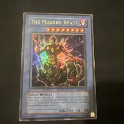 Yugioh The Masked Beast LON-001 Unlimited Ultra Rare - Image 1