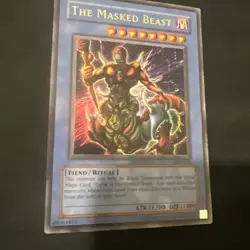 Yugioh The Masked Beast LON-001 Unlimited Ultra Rare - Image 5