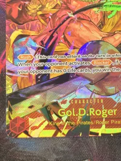 One Piece TCG OP09-118 Gol D Roger SEC Emperors in the New World Near Mint - Image 5