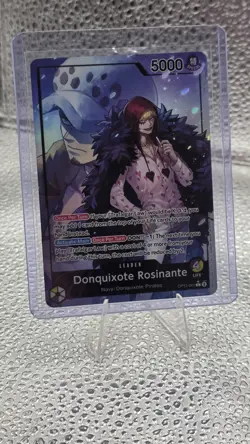 Donquixote Rosinante OP12-061 Alt Art Leader Foil Legacy of the Master One Piece - Image 1