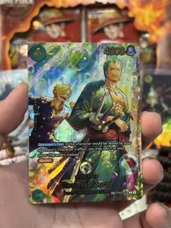 Roronoa Zoro - PRB02-006 (SP) - The Azure Sea's Seven (OP14) - Image 1