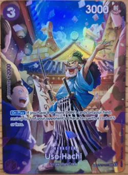 Uso-Hachi SP ST18-001 - Royal Blood (OP-10) One Piece CCG Rare Holo English Foil - Image 1